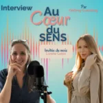 Couverture du podcast « Au Cœur du Sens » avec Lorena Gabor et OhDrey Coaching, lors d’une interview autour de l’alignement, du sens et du développement personnel.